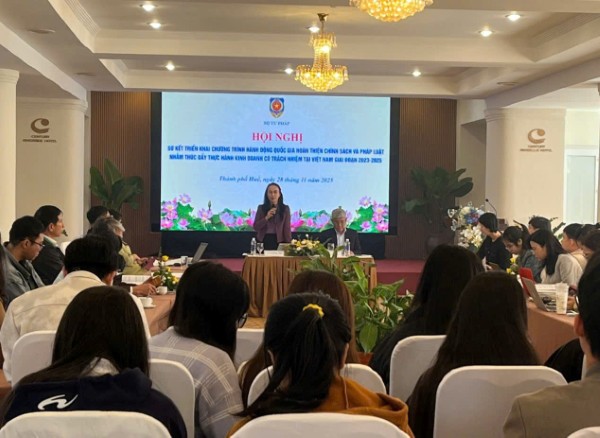 Sơ kết việc triển khai Chương trình hành động quốc gia hoàn thiện chính sách và pháp luật nhằm thúc đẩy thực hành kinh doanh có trách nhiệm tại Việt Nam giai đoạn 2023-2025